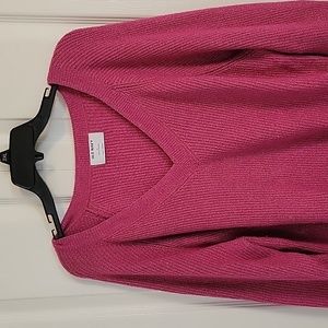 Womens Old Navy v neck sweater. Still has a lot of life. Washes great! Runs big.